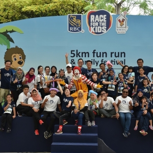 RBC Race for the Kids KL_Team RMHC and McDonalds